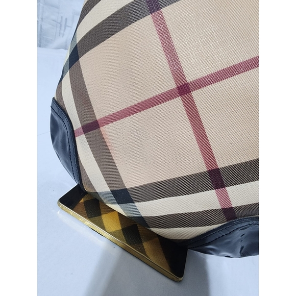 Burberry Supernova Coated Canvas Dryden Crossbody bag Beige/Black - Picture 12 of 15